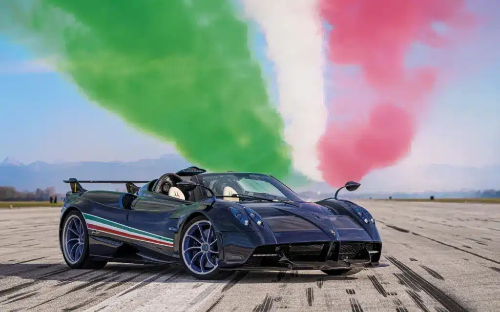 $4m Pagani Huayra Roadster finds reality of supercar parking