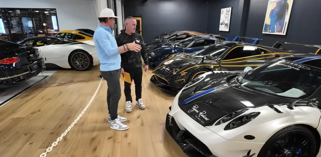 US man walks through his astonishing $100,000,000 hypercar collection with 11 Paganis in one place