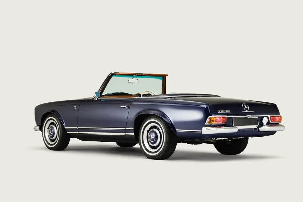 Everrati transforms the Mercedes-Benz Pagoda into an electric classic car, preserving the Mercedes-Benz SL while adding zero emissions and 200-mile range