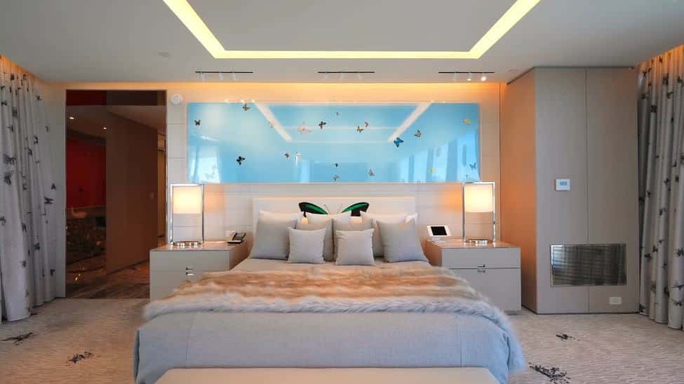 Palms Casino Resort bedroom