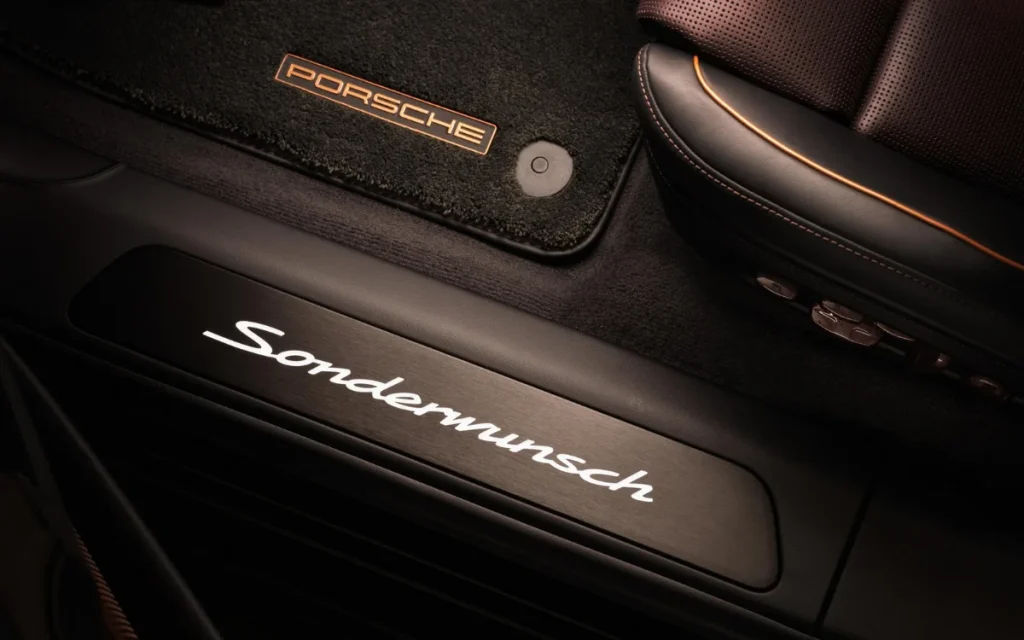 A bespoke Porsche Panamera Turbo gets an illuminated champagne cooler and cigar humidor, showing how far the brand’s Sonderwunsch program can really go