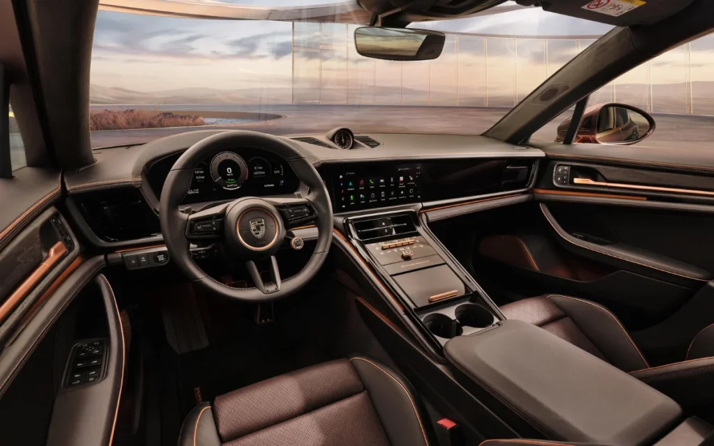 A bespoke Porsche Panamera Turbo gets an illuminated champagne cooler and cigar humidor, showing how far the brand’s Sonderwunsch program can really go