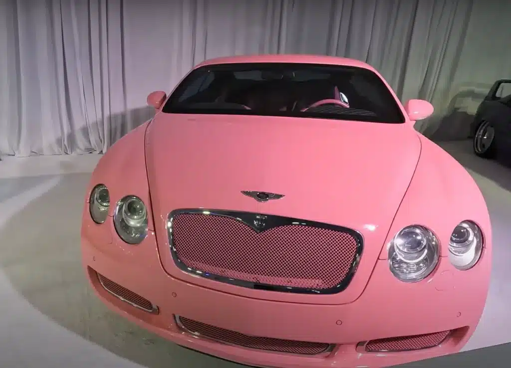 Paris Hilton’s $500K pink Bentley is the ultimate Y2K Barbie dream ride