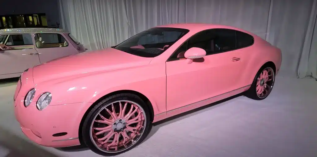 Paris Hilton’s $500K pink Bentley is the ultimate Y2K Barbie dream ride