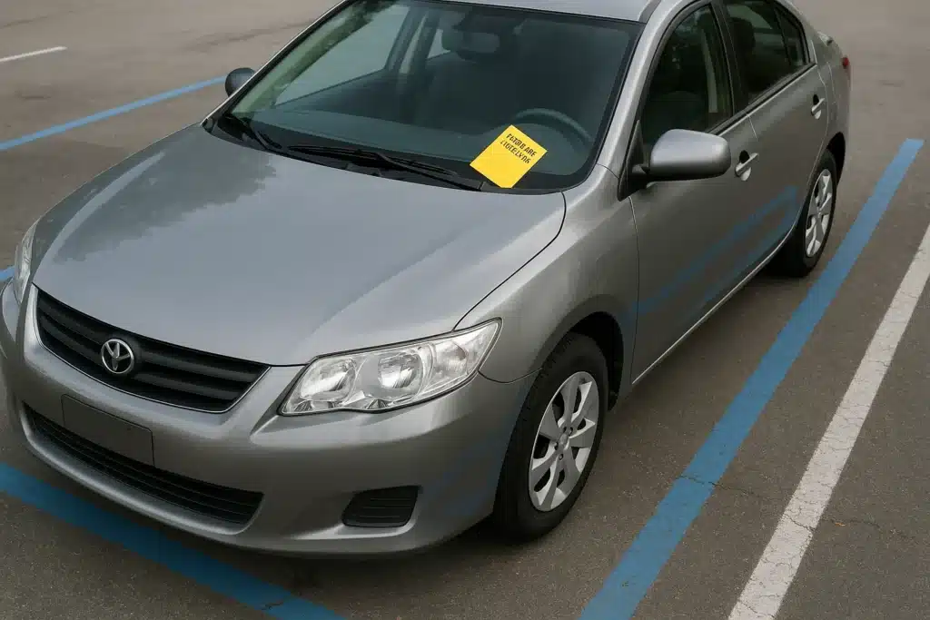 Man fined after leaving his car in free parking space that's transformed into blue-lined paid parking space while he's on vacation