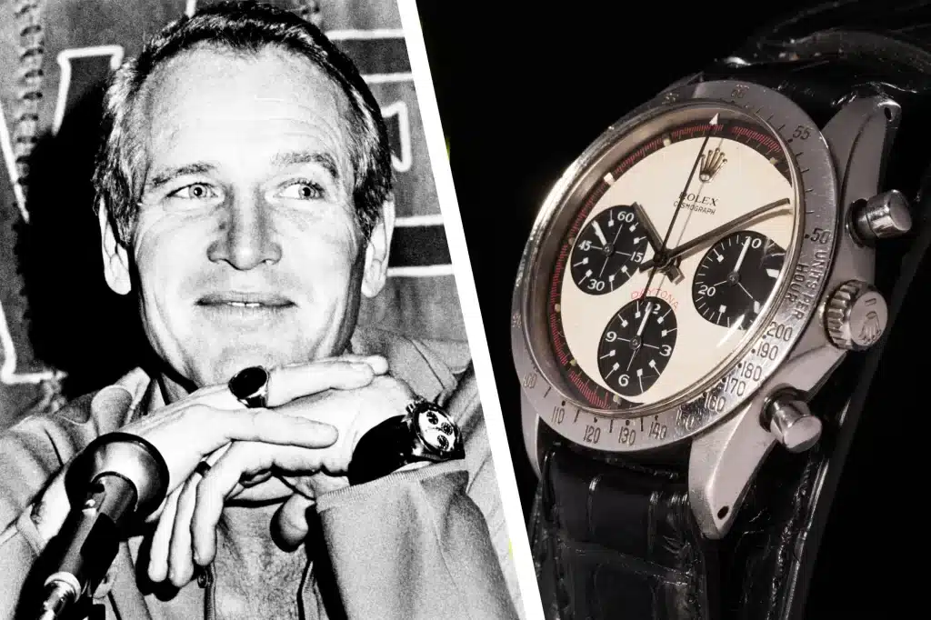 The Paul Newman Daytona was auctioned for .75m.