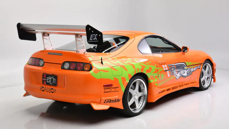 Paul Walker's Toyota Supra sells for 10 times original price