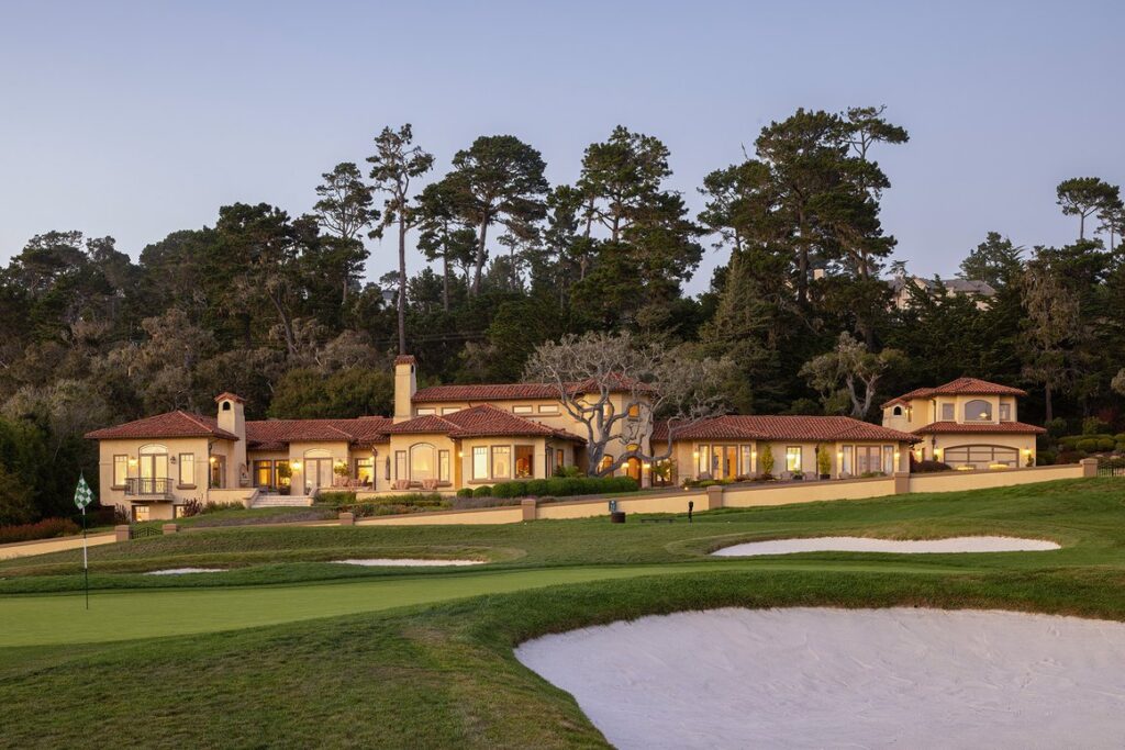 This m Pebble Beach mansion will give you a front row view of next year's Concours