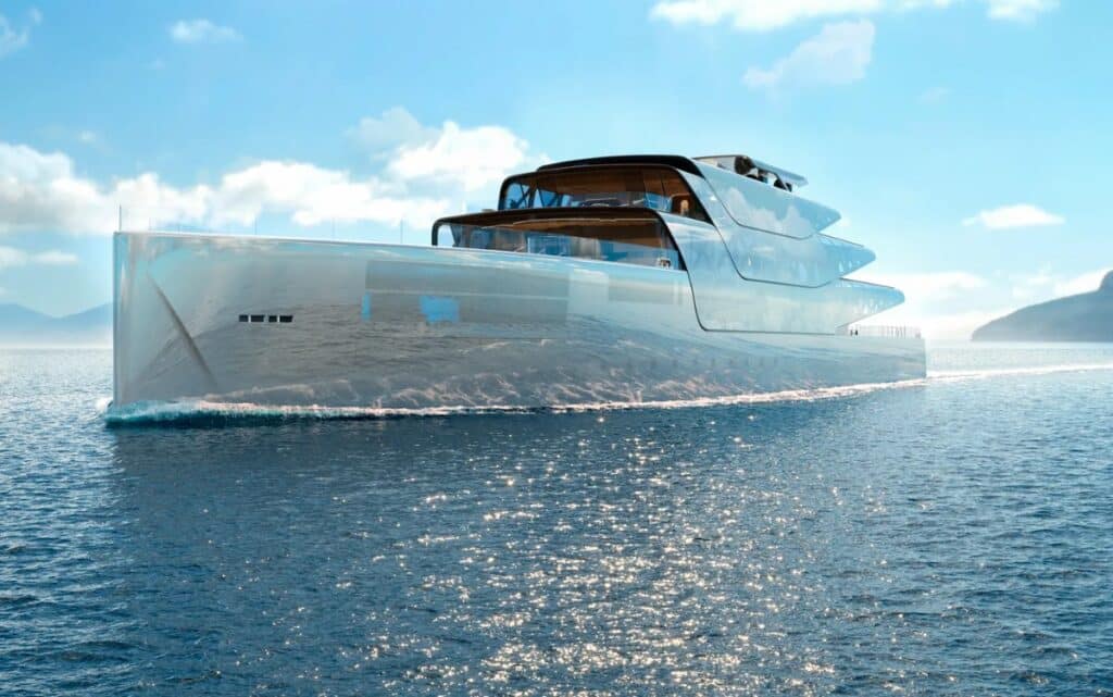 pegasus invisible yacht