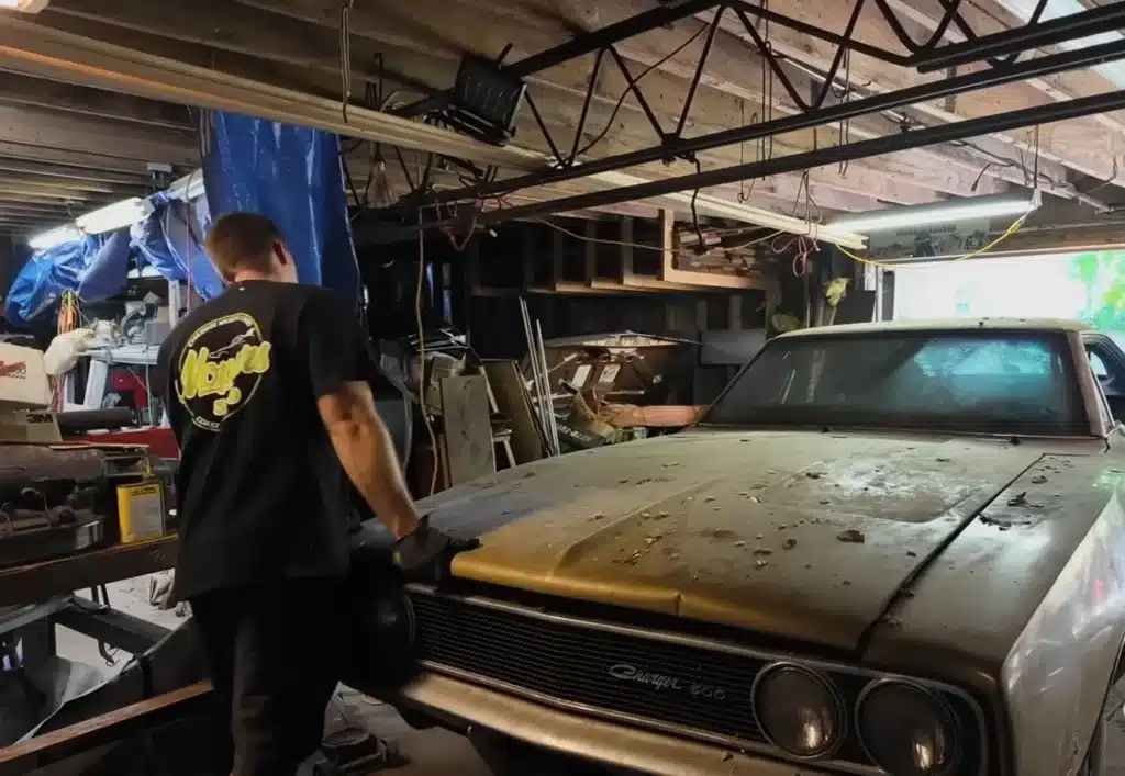 A 1969 Dodge Charger Hemi 500 with a 426 Hemi has been uncovered in Pennsylvania, a rare muscle car barn find of the legendary Charger 500