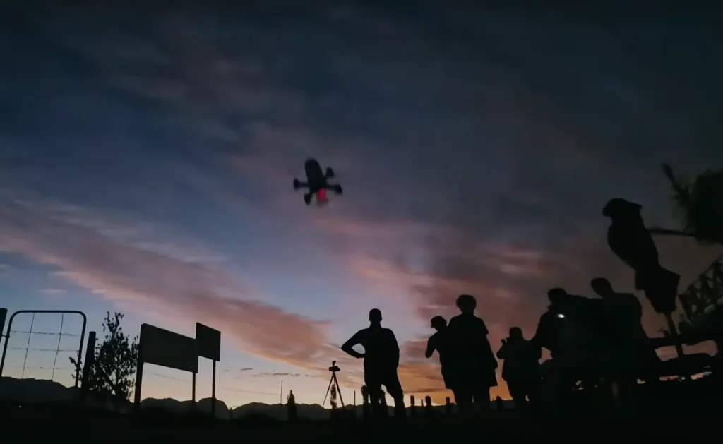 world's fastest drone making world record