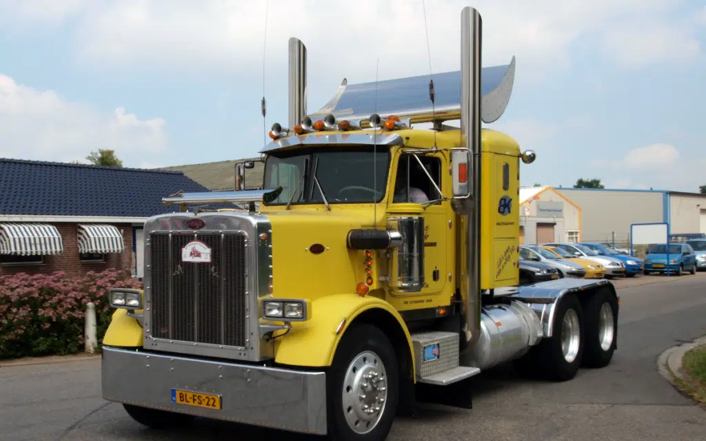 This is what the chrome tubes on semi-trucks actually do