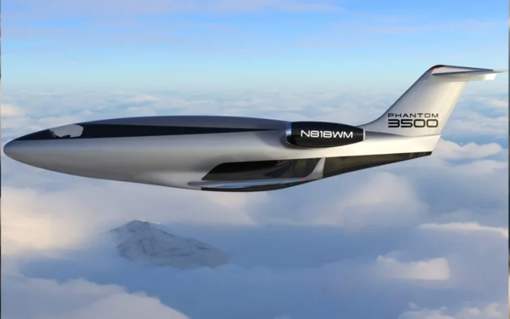 Texas startup Otto Aerospace has created a windowless private jet that burns 60% less fuel than conventional aircraft, and the Phantom 3500 has orders piling in