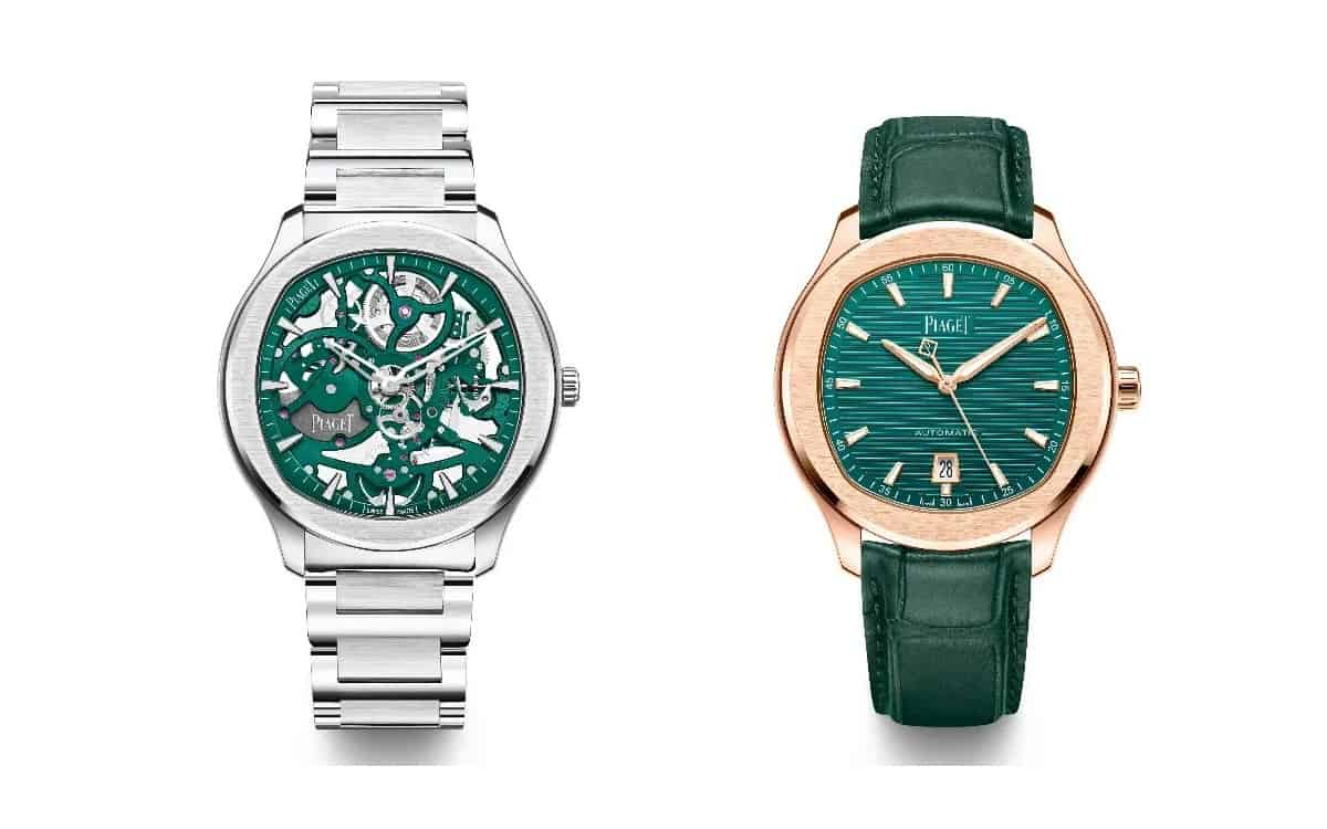 Piaget green watches, both models