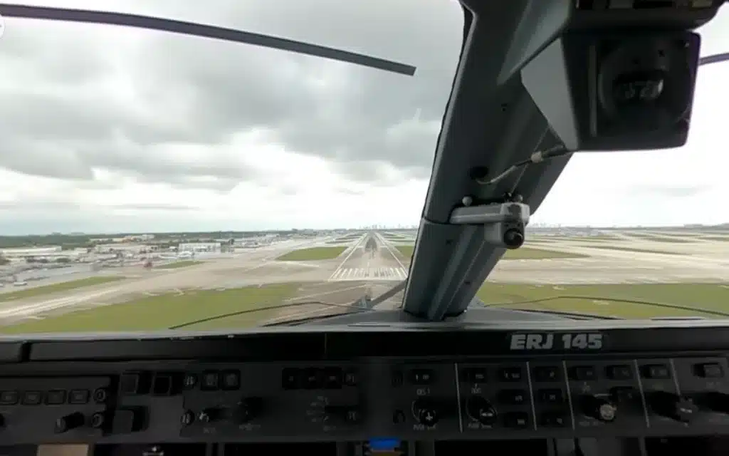 360 degree view of flight