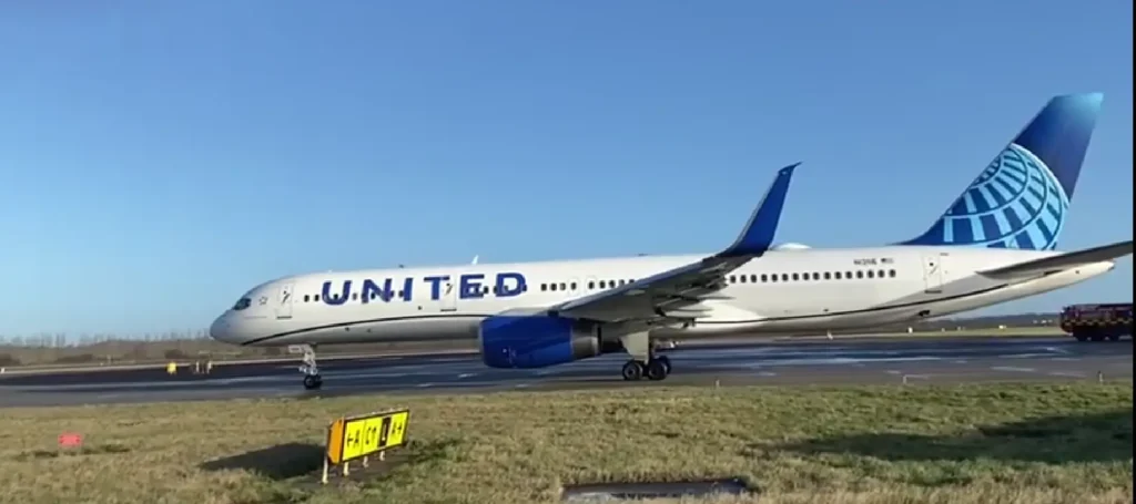 Water ceremony by United Airlines