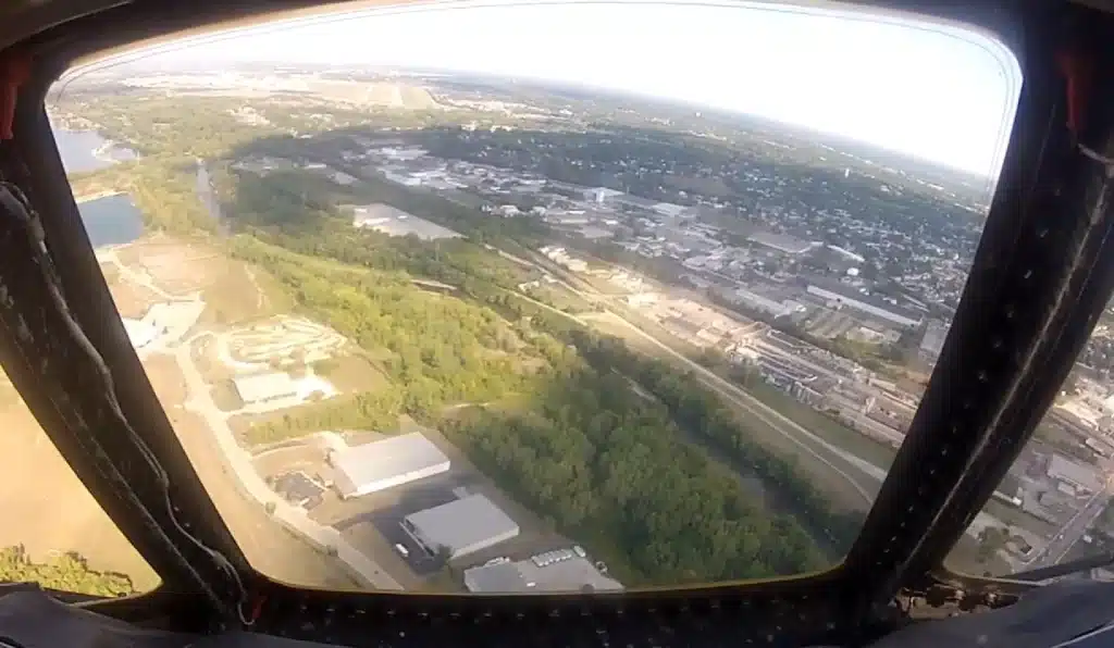 Super Guppy pilot POV