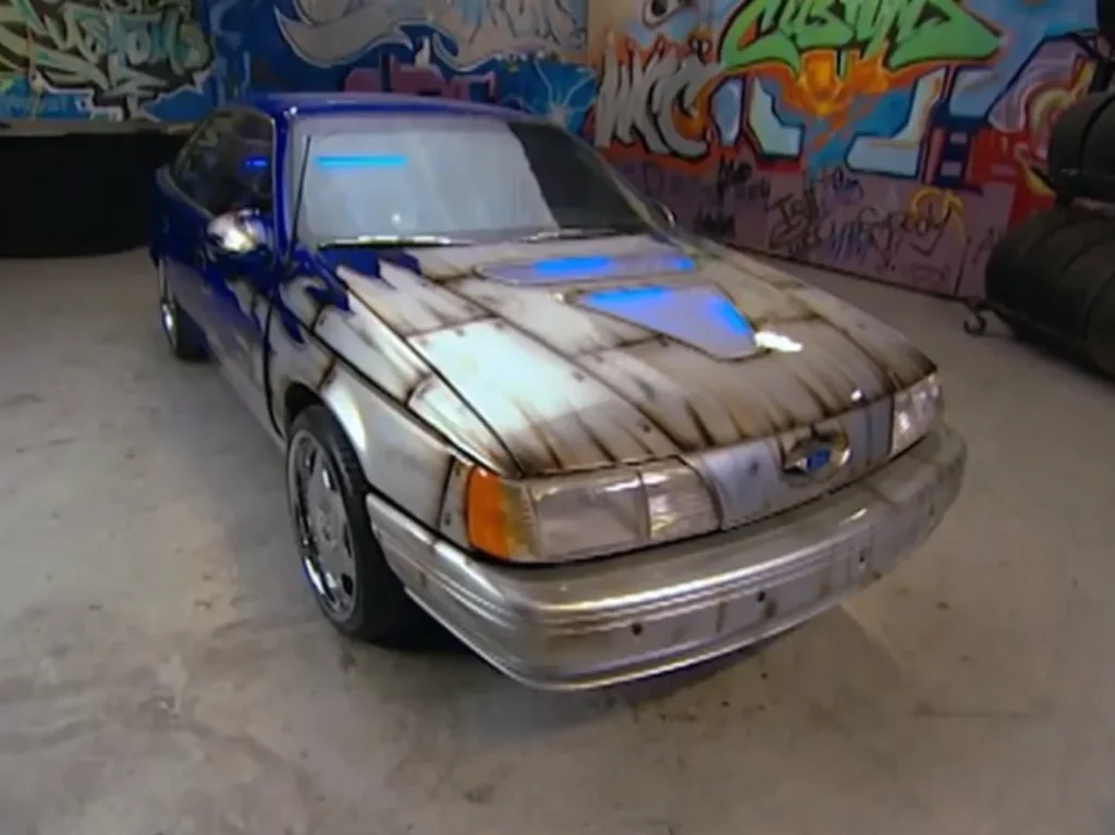 A 1989 Ford Taurus was discovered in a California junkyard and it turns out to be from a famous Pimp My Ride episode