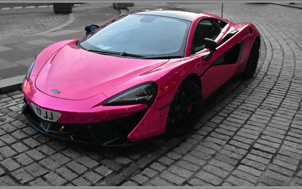 Mysterious Pink McLaren London