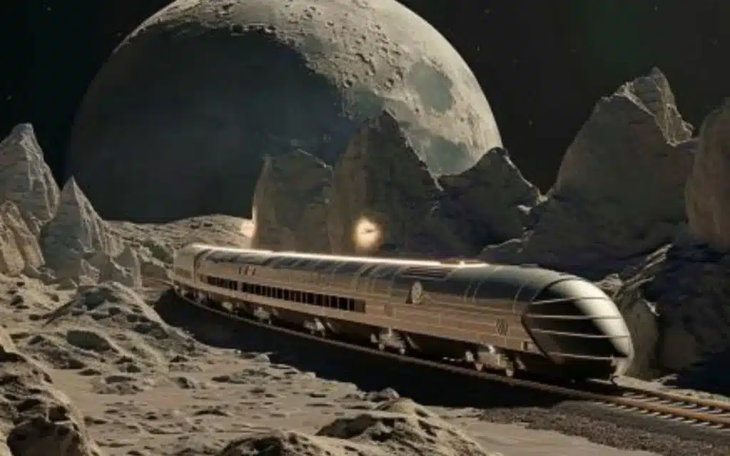 US to develop train network on the moon