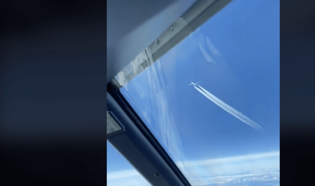 Pilot's POV shows plane fly closer distance than you think