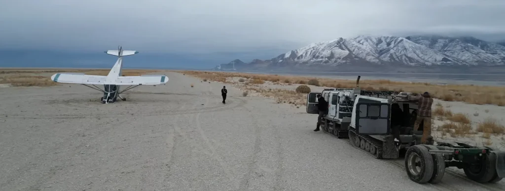 Man gets called out to Utah for a flipped aircraft in extremely dangerous terrain