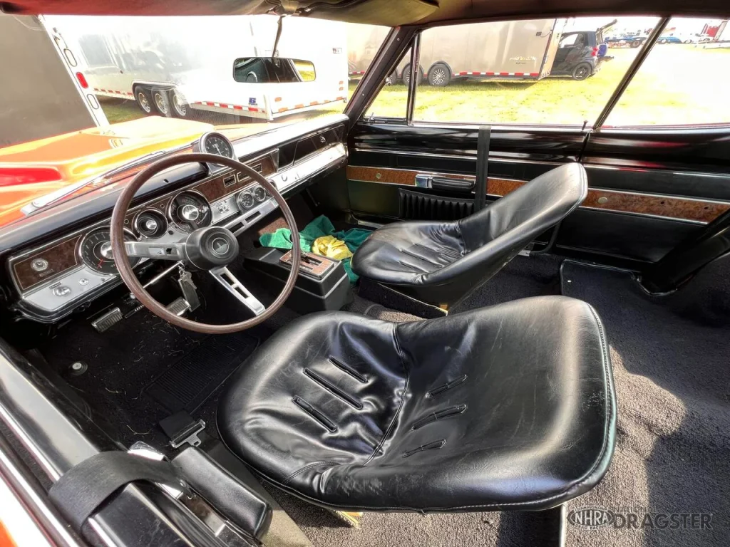 The 1968-69 HEMI Barracuda Super Stock drag racer was stripped to primer and fiberglass, packing a race-only 426 HEMI that made it the wildest ’Cuda ever built