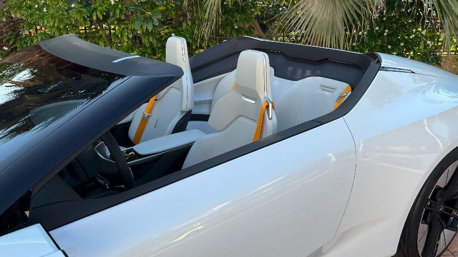 Polestar concept car interior