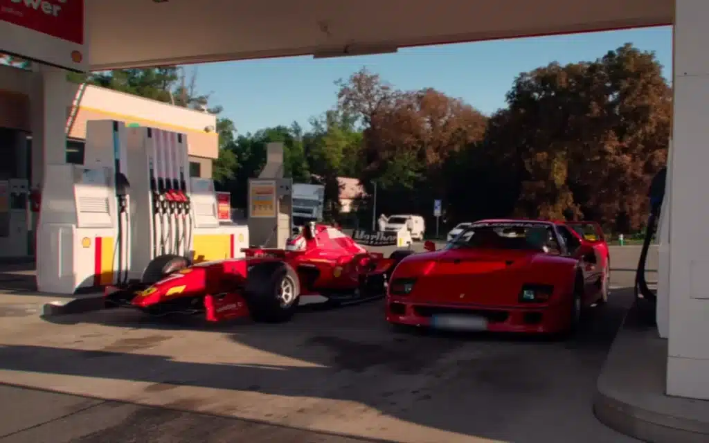 POV footage shows how phantom F1 car drivervreacted to being caught by cops after 6 years of elusive driving in the Ferrari