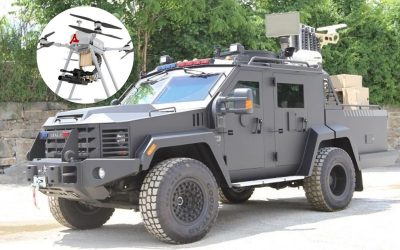 The cop cars that can hit 400km/h and send out spy drones