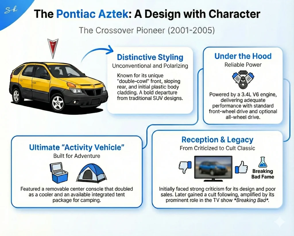 Man who won a Pontiac Aztek on Survivor received a call from Pontiac with an unexpected proposition after the cameras stopped