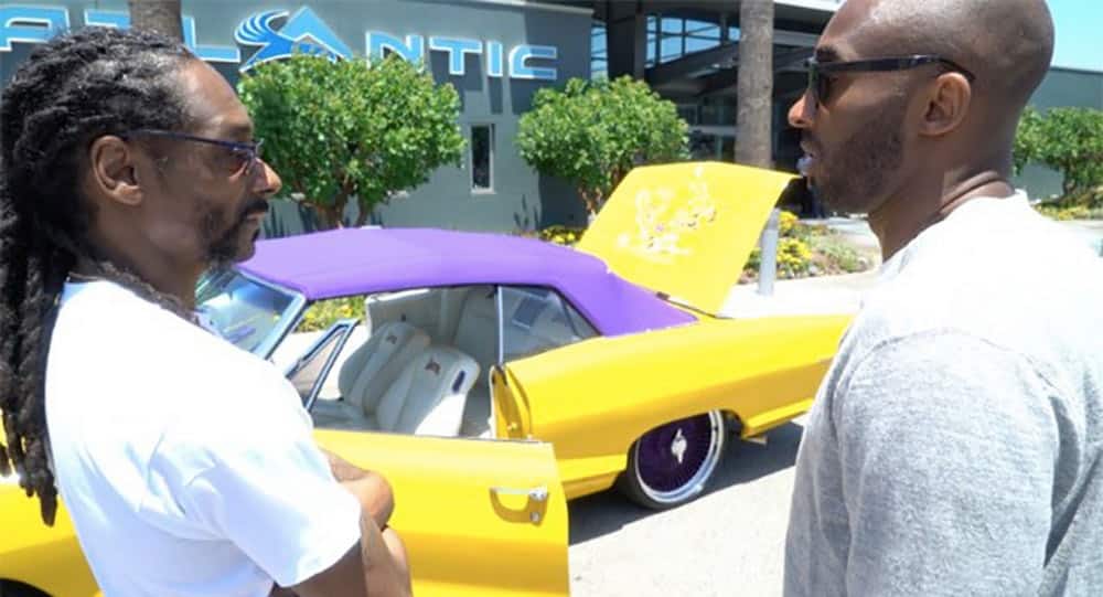 Snoop Dogg with Kobe Bryant