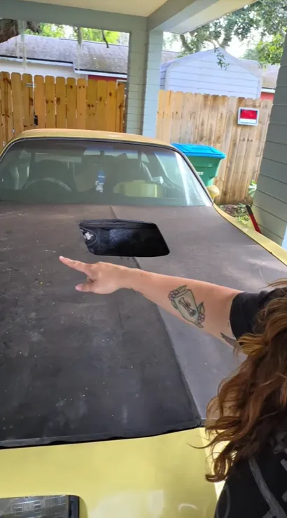 US woman inherits her mother's Pontiac Trans Am and uncovers a secret compartment with a dark history inside