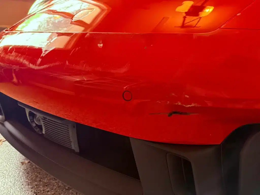 One simple scratch on owner's Porsche 911 led to a $11,000 dilemma