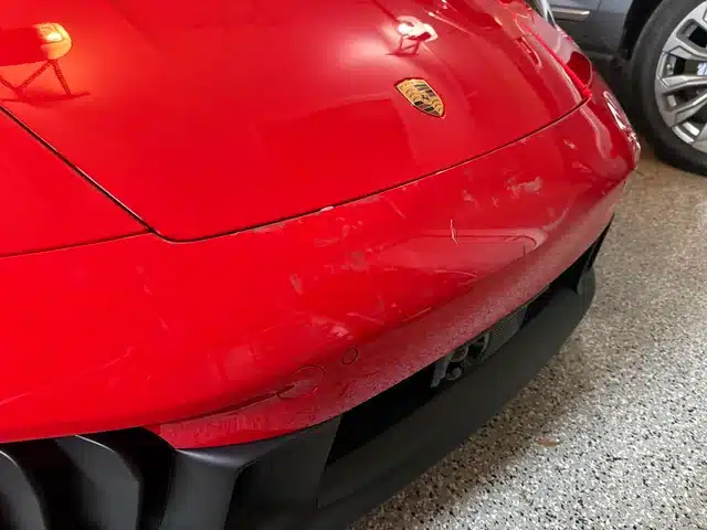 One simple scratch on owner's Porsche 911 led to a $11,000 dilemma