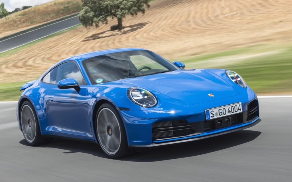 Porsche 911 Carerra Front View