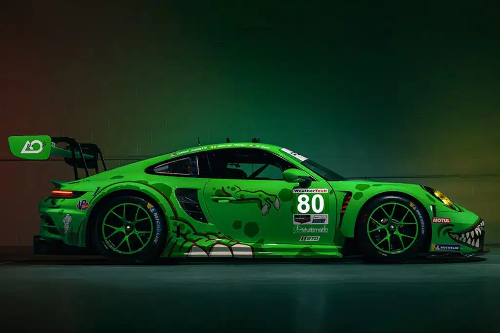 Porsche 911 GT-3 Rawr by AO Racing side profile - Image courtesy of AO Racing