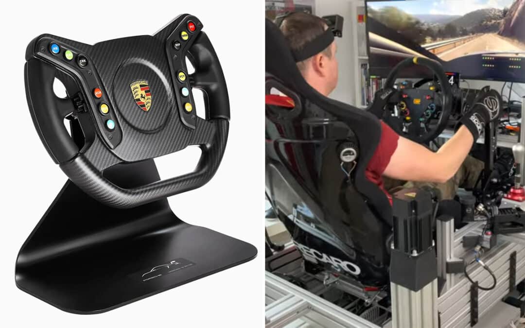 Porsche is now selling the world’s most expensive sim racing wheel