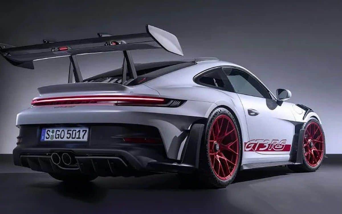 The new Porsche 911 GT3 RS has leaked three days ahead of its official reveal
