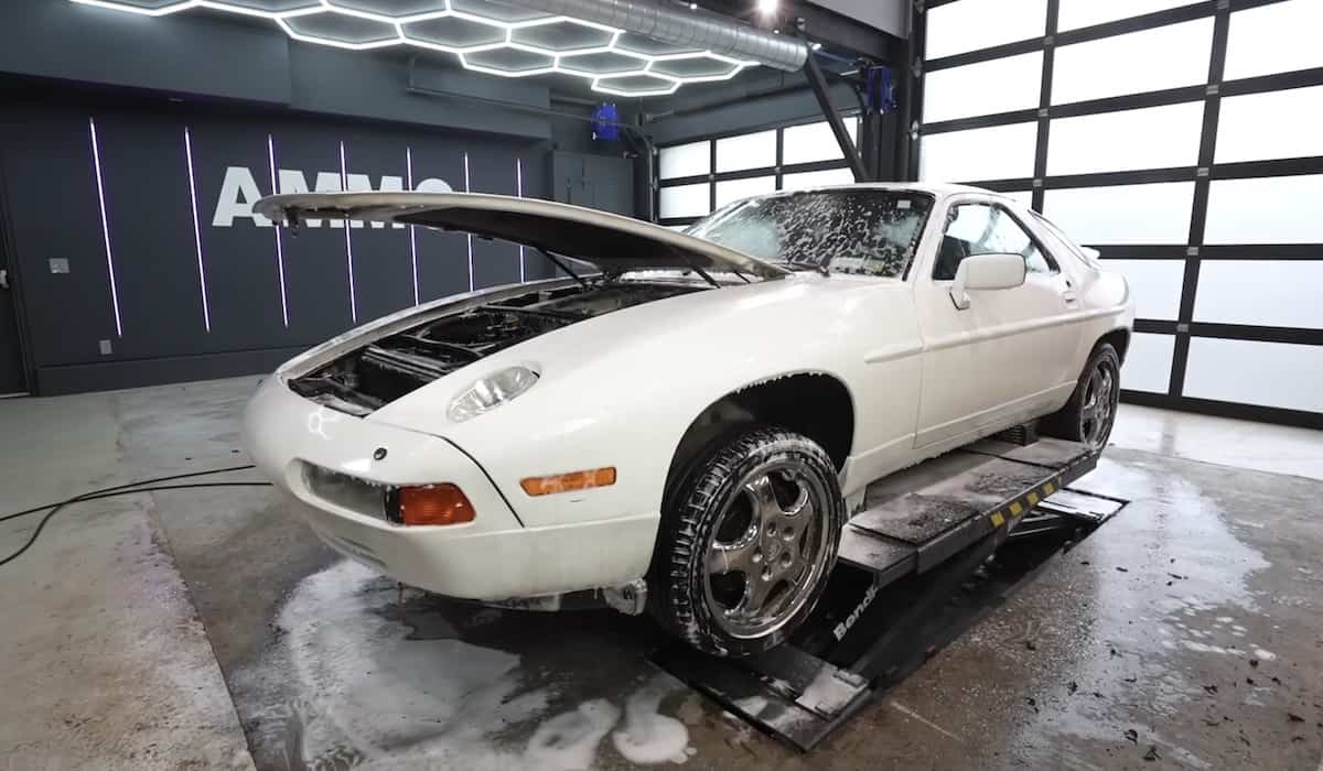 Porsche 928 detailed by AMMO NYC