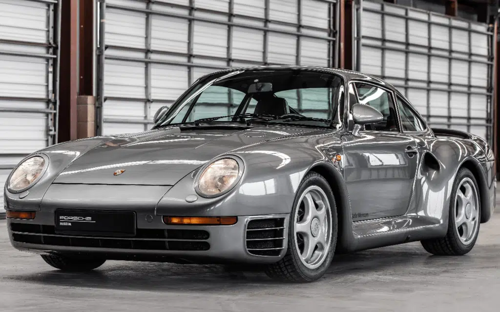 Bill Gates Porsche 959 sports car from his car collection