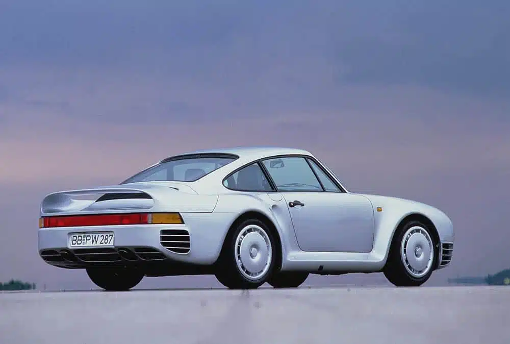 Bill Gates Porsche 959 sports car from his car collection