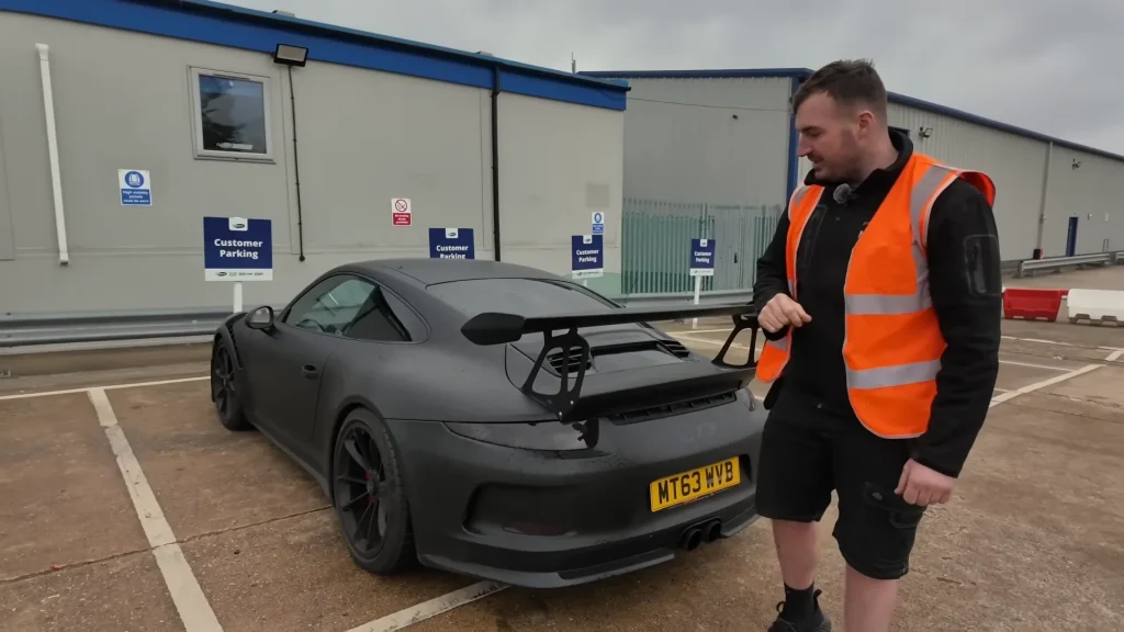 Men buy Porsche 991.1 GT3 Sports car from Copart for $70,000 but when they discover why it's rattling they realize it's a huge risk