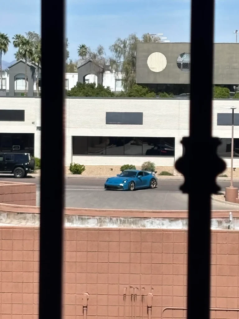 Arizona man has spotted an absurd number of amazing cars from his balcony in just a 10-week period
