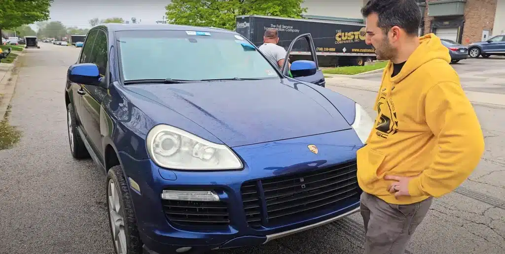 US man bought a cheap Porsche Cayenne Turbo and bet that its mysterious engine noise wasn’t a big deal