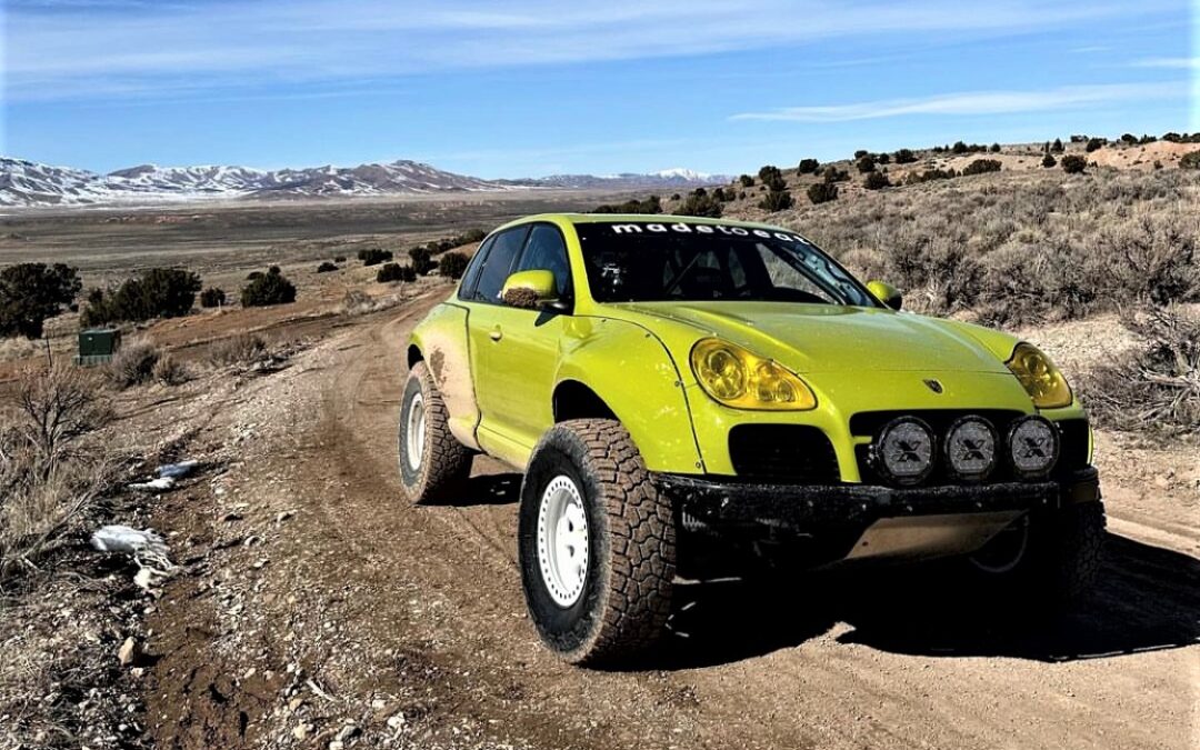 This guy just turned his Porsche Cayenne into a crazy monster truck