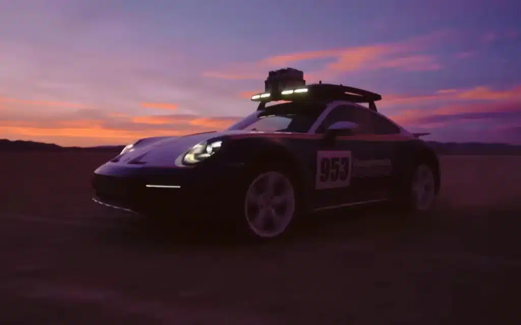 This Porsche 911 Dakar stole the show in this star-spangled road trip, which serves as a tribute to America’s open roads and wild beauty