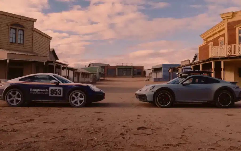 This Porsche 911 Dakar stole the show in this star-spangled road trip, which serves as a tribute to America’s open roads and wild beauty