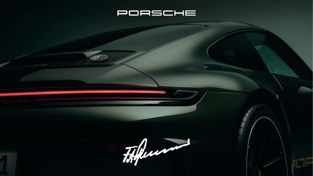Porsche unveils $387,000 911 that acts as a nostalgic tribute to founder's grandson