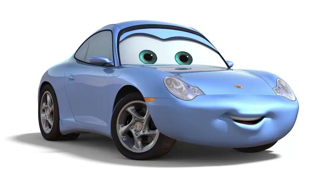 Porsche and Pixar are bringing Sally Carrera from "Cars" to life